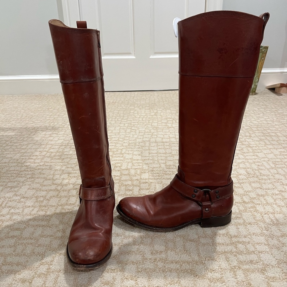 Tall Frye boots
